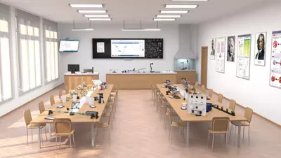 Решения для кабинетов физики химии и биологии с оборудованием PASCO